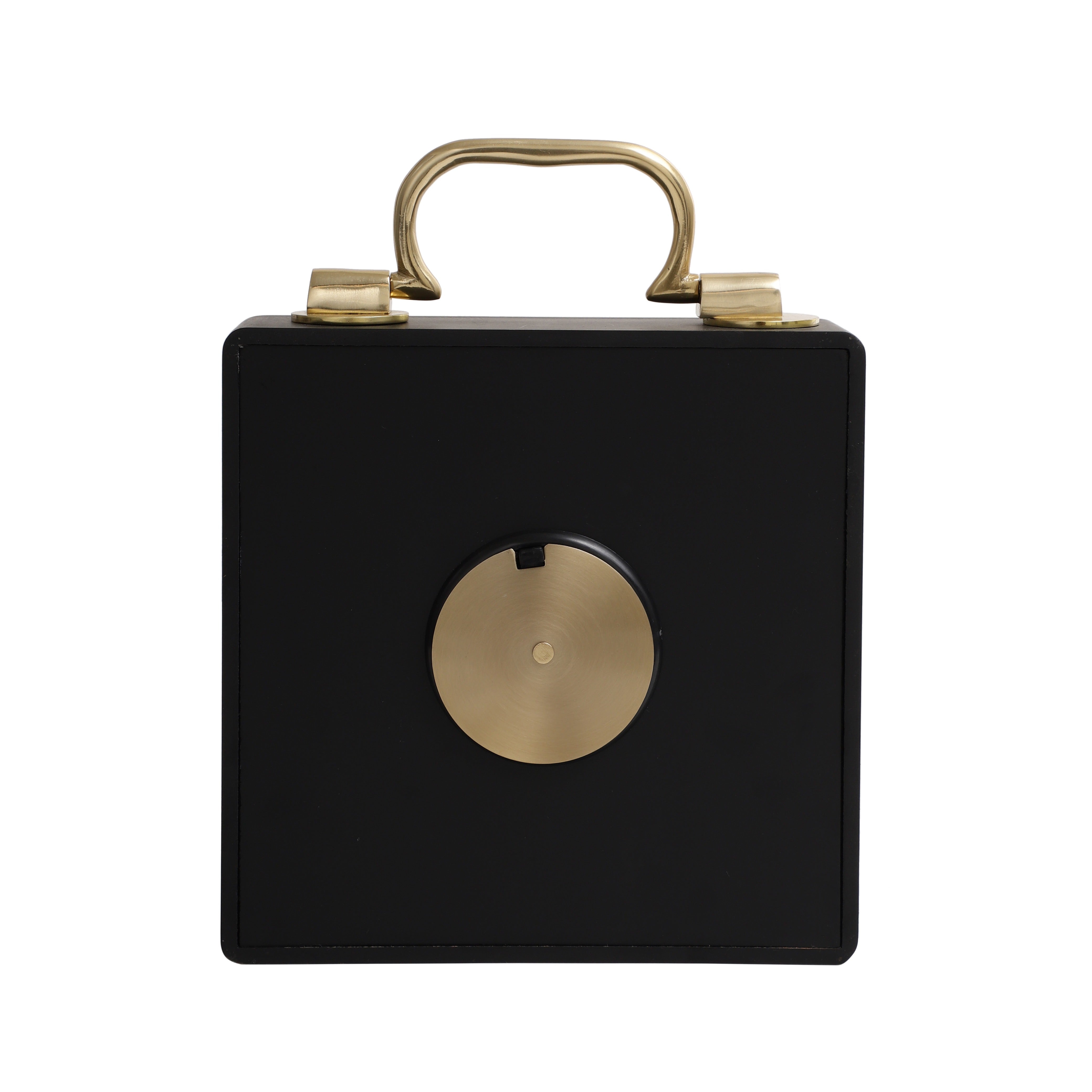 De Massion Cubekeeper Clock Black