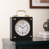 De Massion Cubekeeper Clock Black