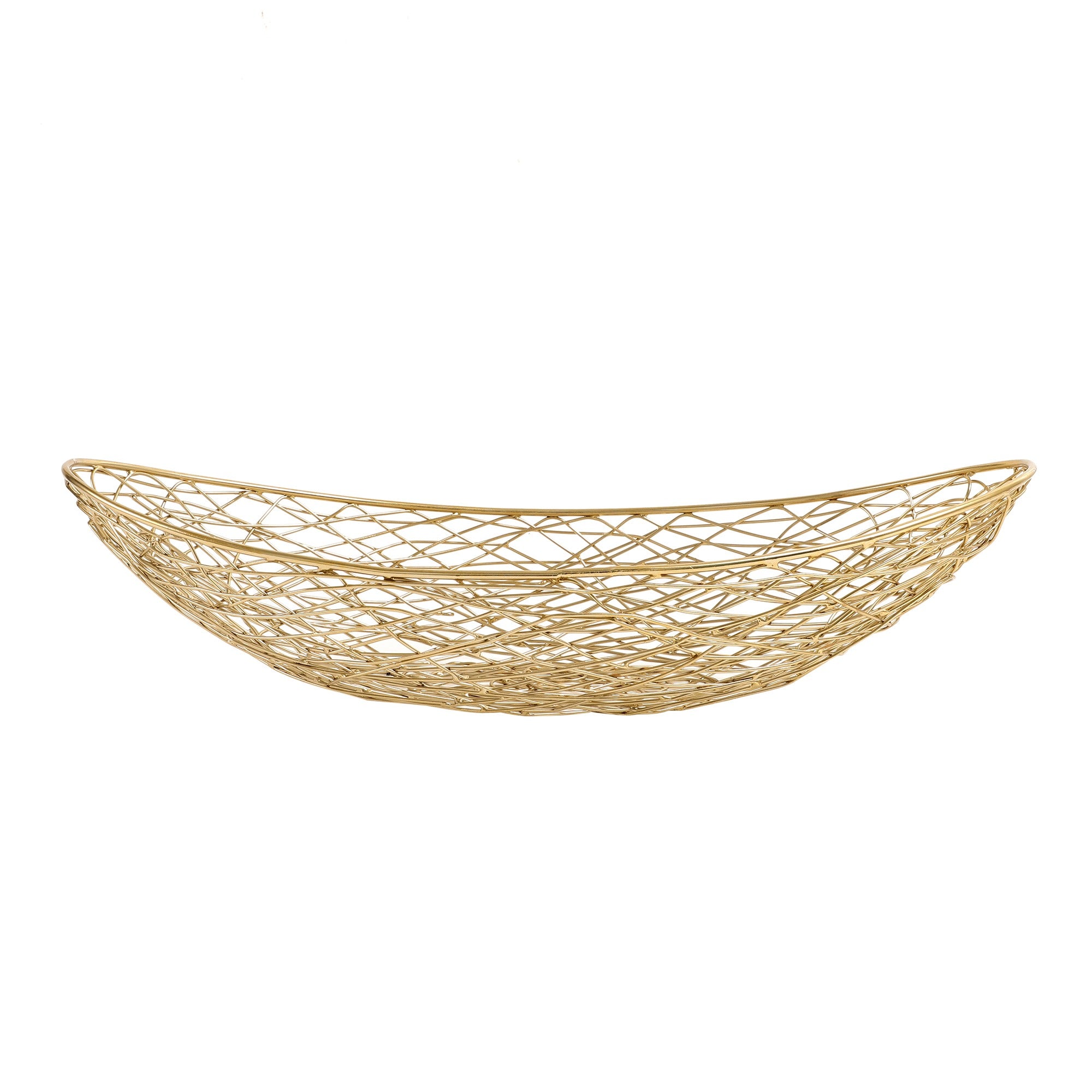 Vivian Basket Large size in gold