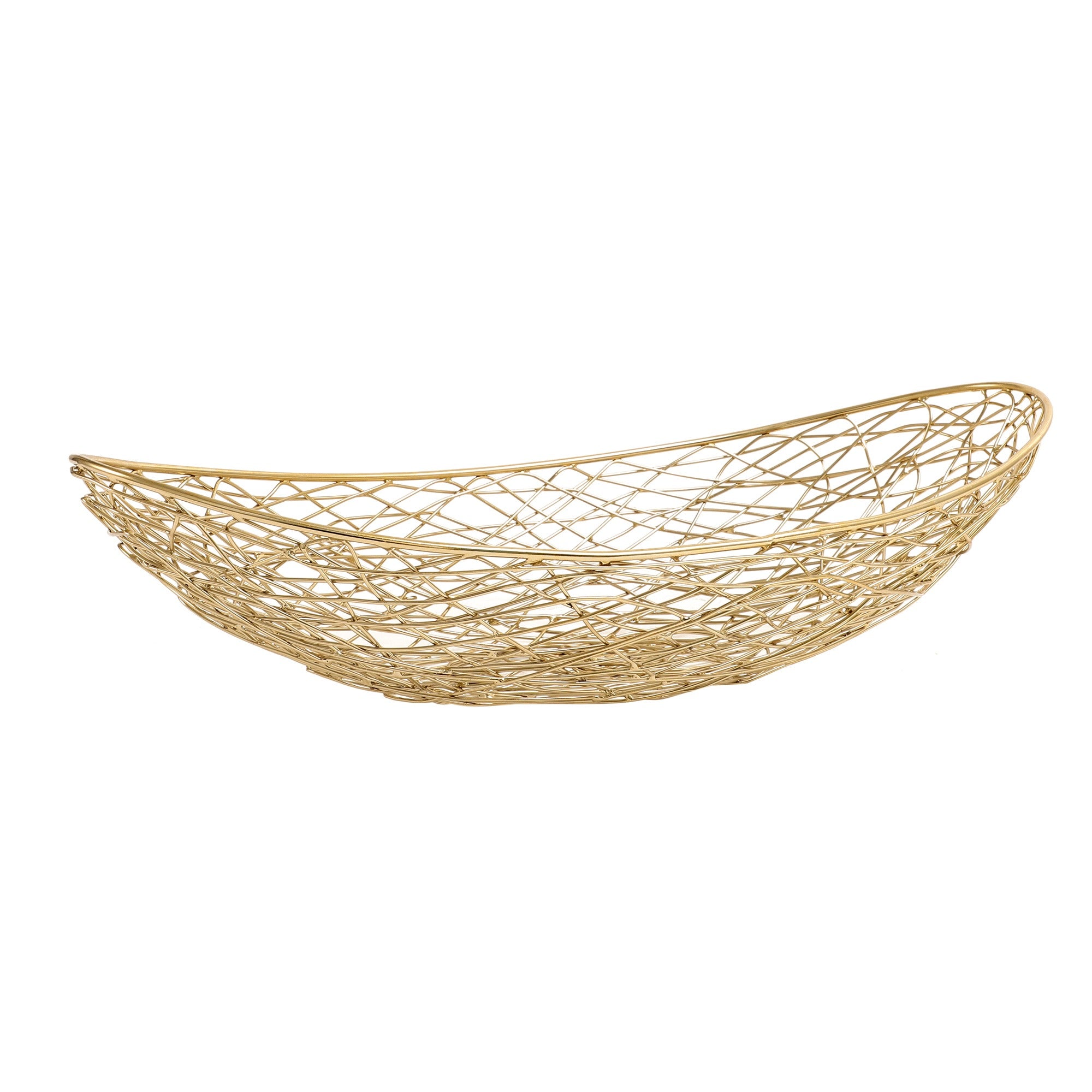 Vivian Basket Large size in gold