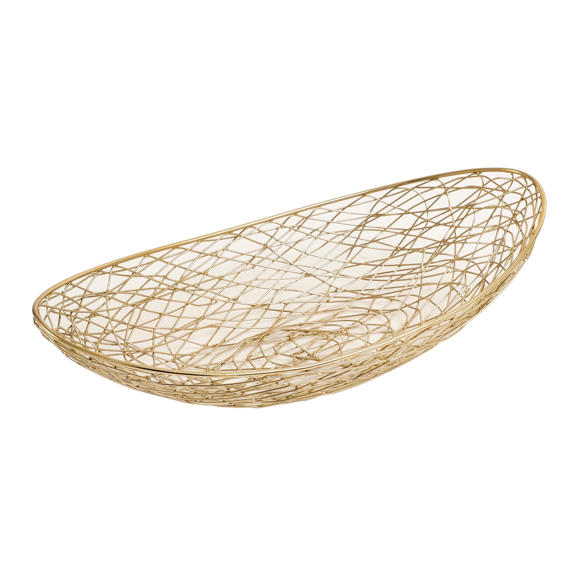 Vivian Basket Large size in gold
