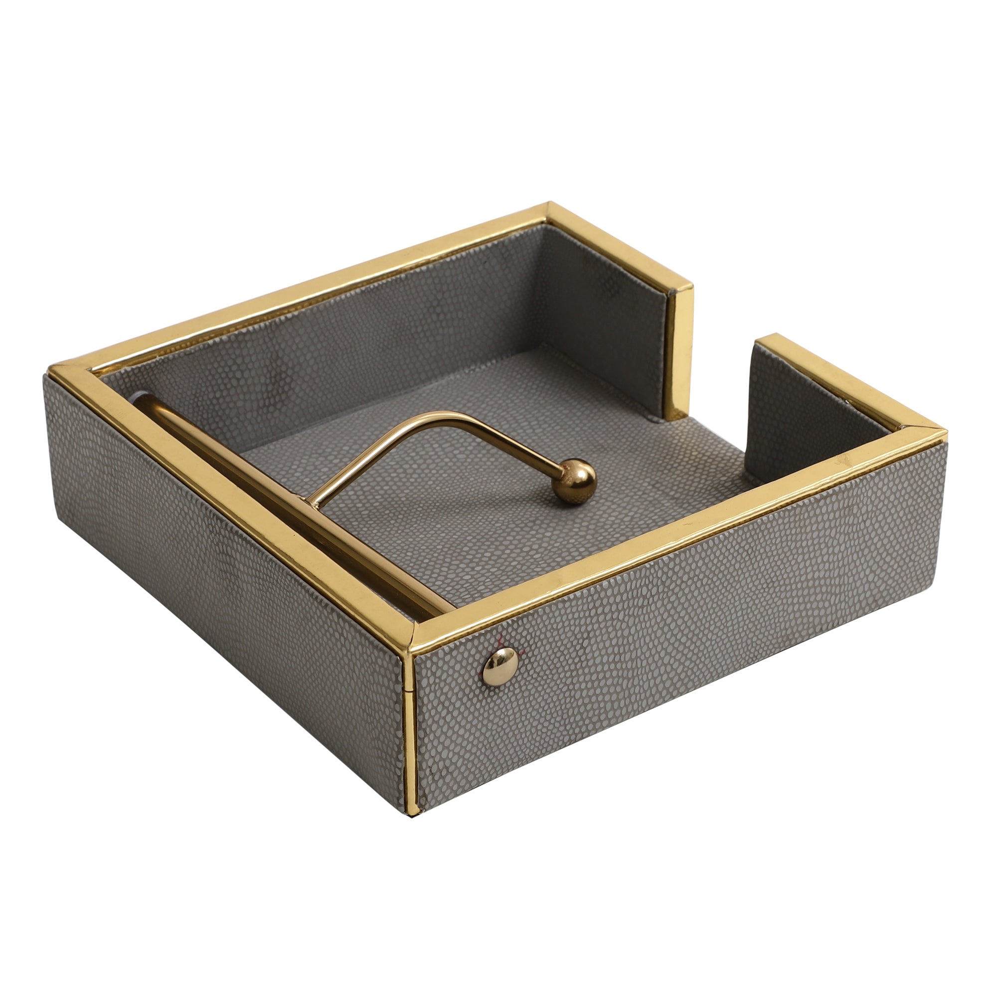 Opus Leather Napkin Cradle