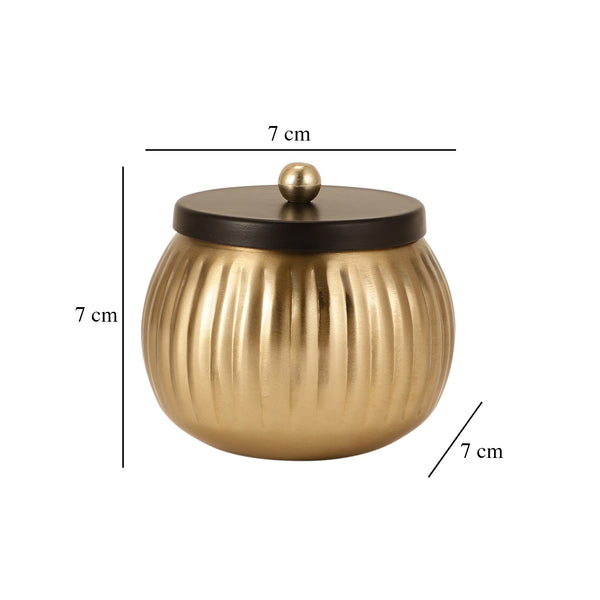 De Massion Luxora Box Gold Body Small Size dimensions