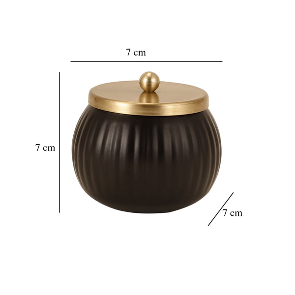 De Massion Luxora Box Black Body Small Size dimensions