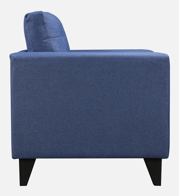 Garcia Fabric 1 Seater Sofa Blue dimensions