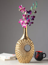 De Massion Seashell Serenity Vase - Large Gold
