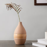 De Massion Vesera Peach Enamel Vase
