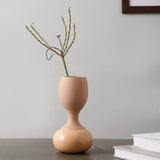 De Massion Chalice Peach Enamel Vase