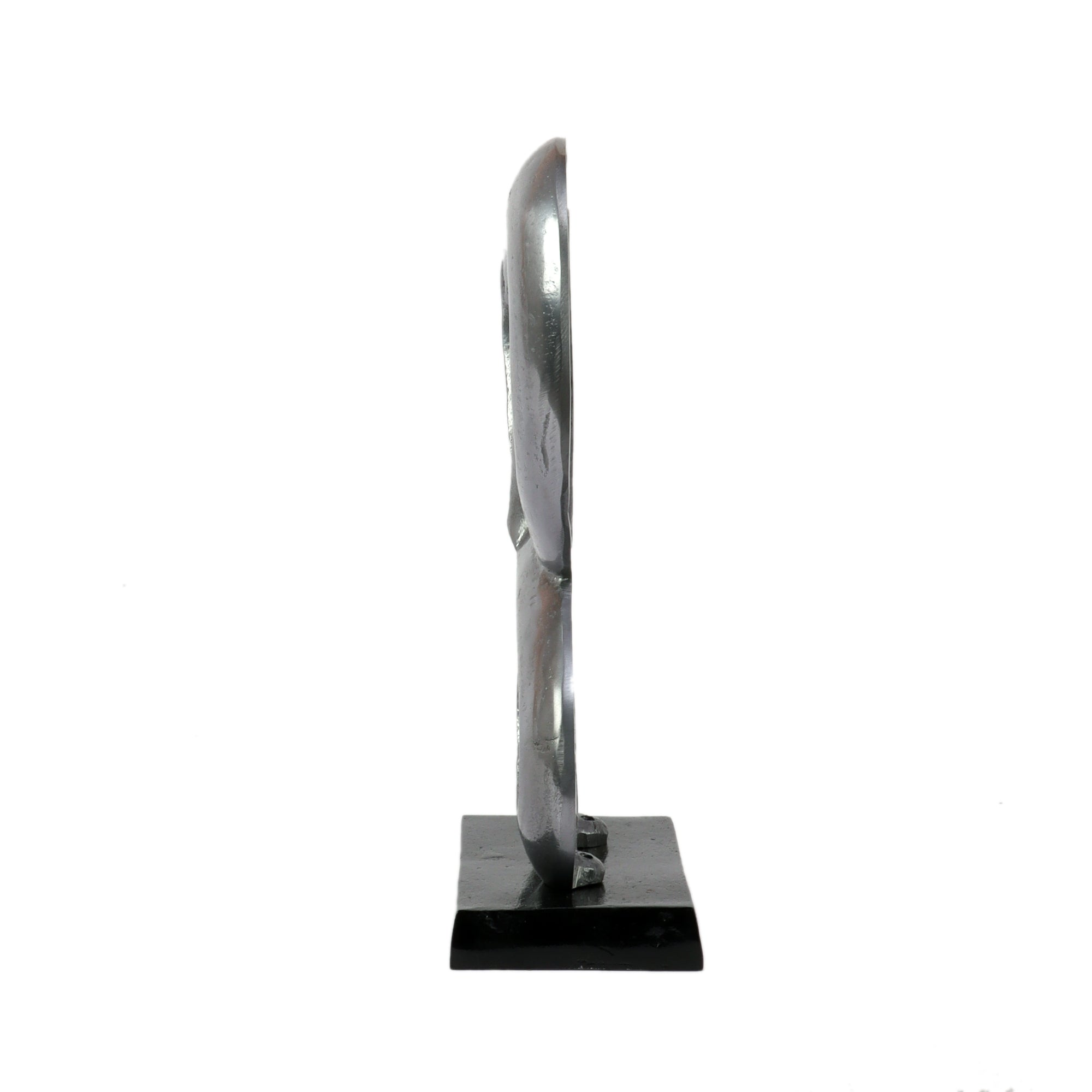 Family Heart Black Base Small Sculpture
