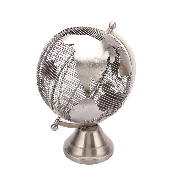 De Massion Solidarity Large Silver Globes. dimensions