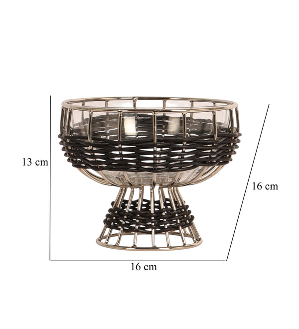 De Massion Elowen Bud Small Bowl Silver dimensions
