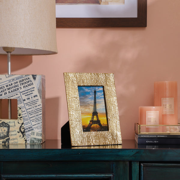 Motif Picture frame Gold Small Size dimensions