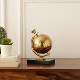 De Massion Miniature Metal Earth Gold with Black Marble Base