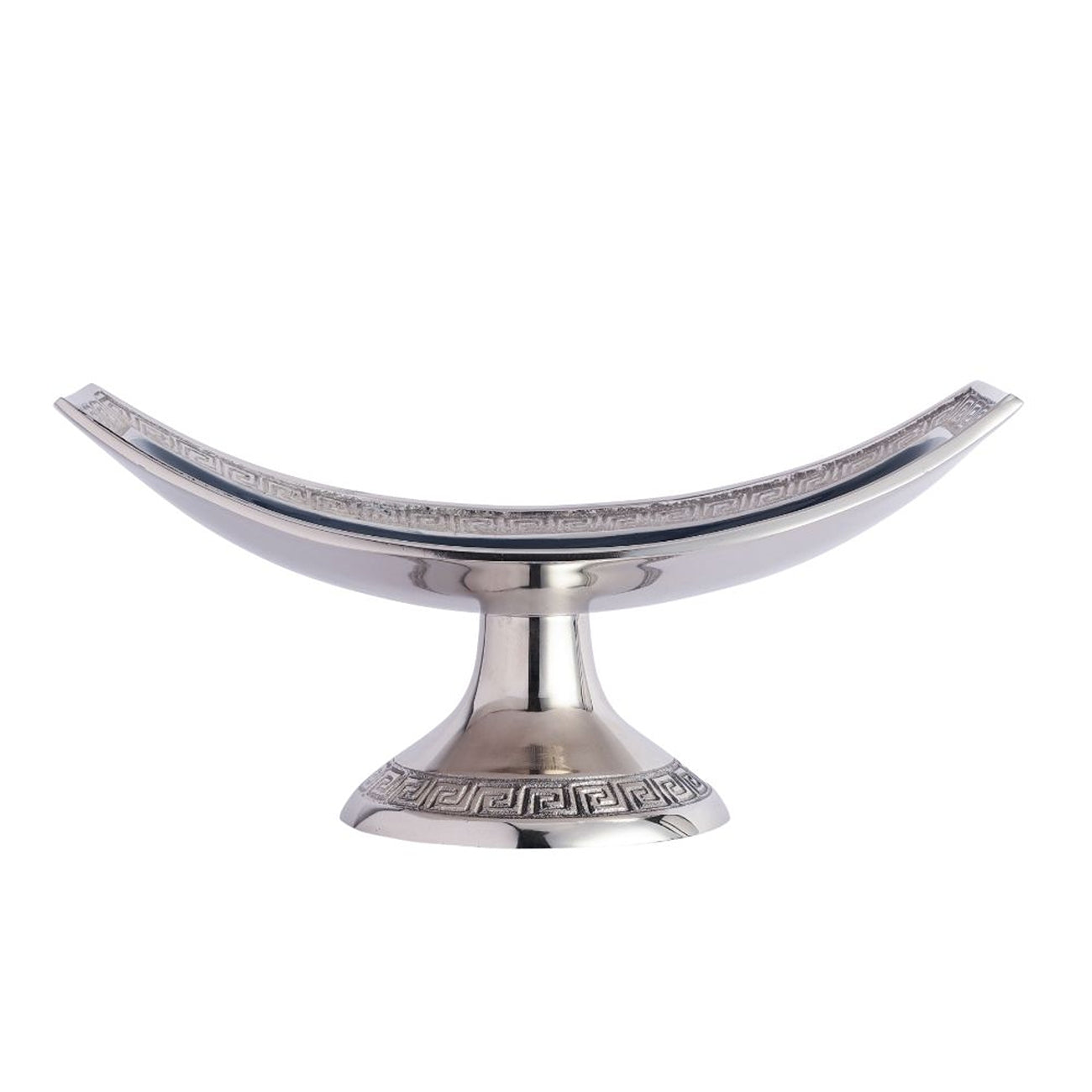Versace Design Platter  in Blue Enamle & Gold Finish