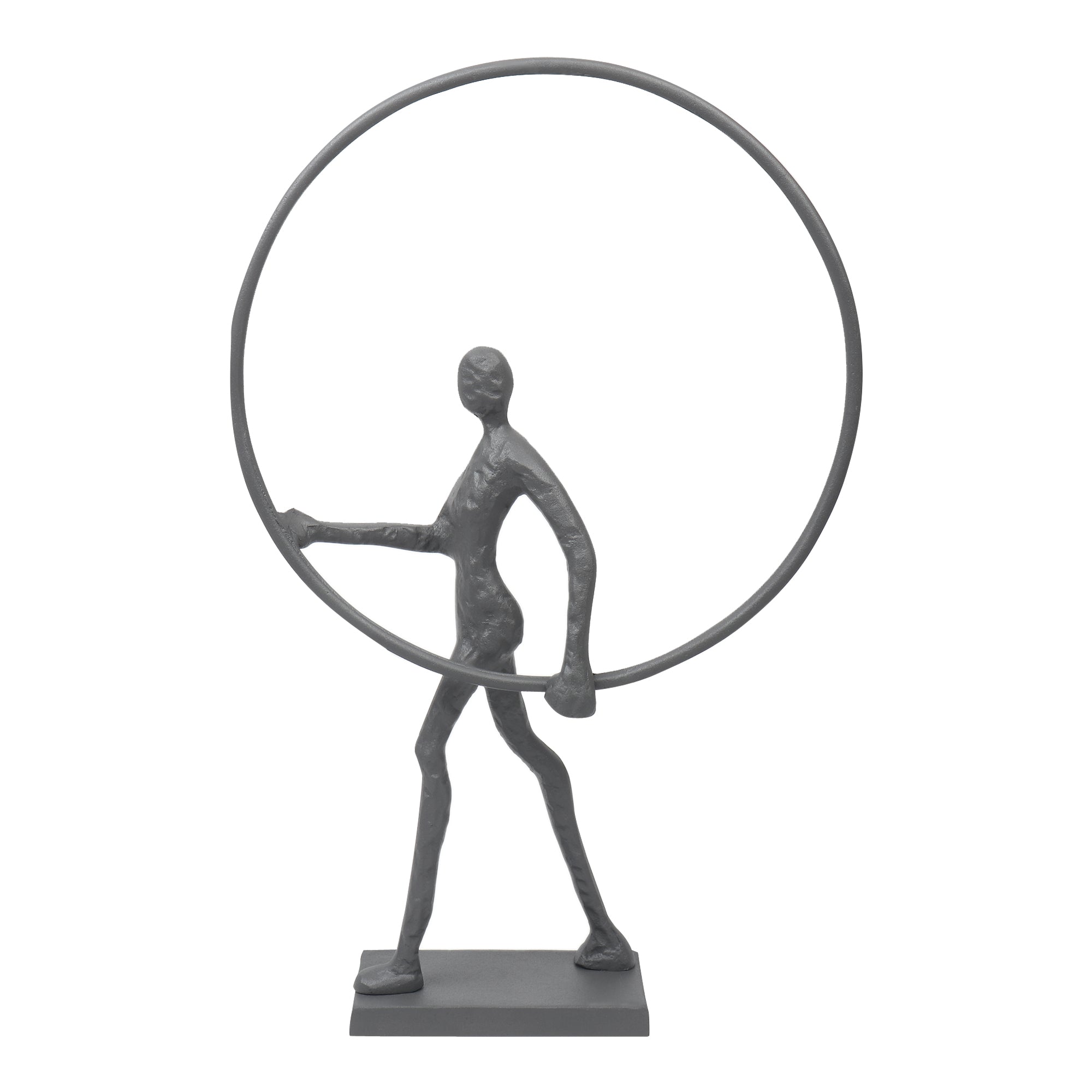 Enigmatic Embrace Sculpture Grey