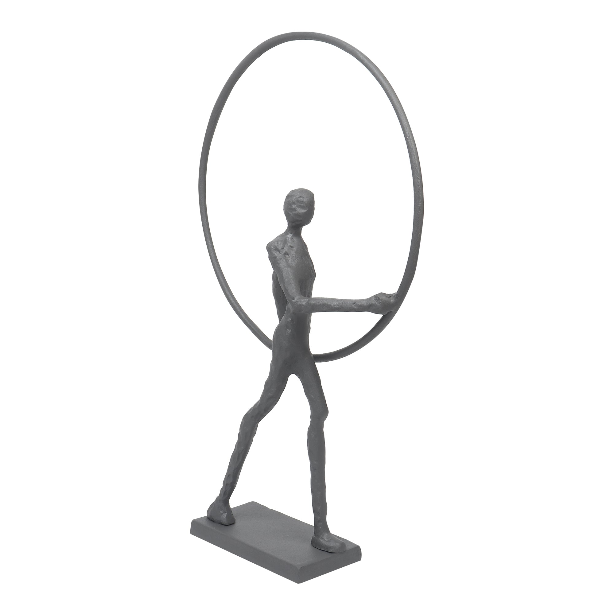 Enigmatic Embrace Sculpture Grey
