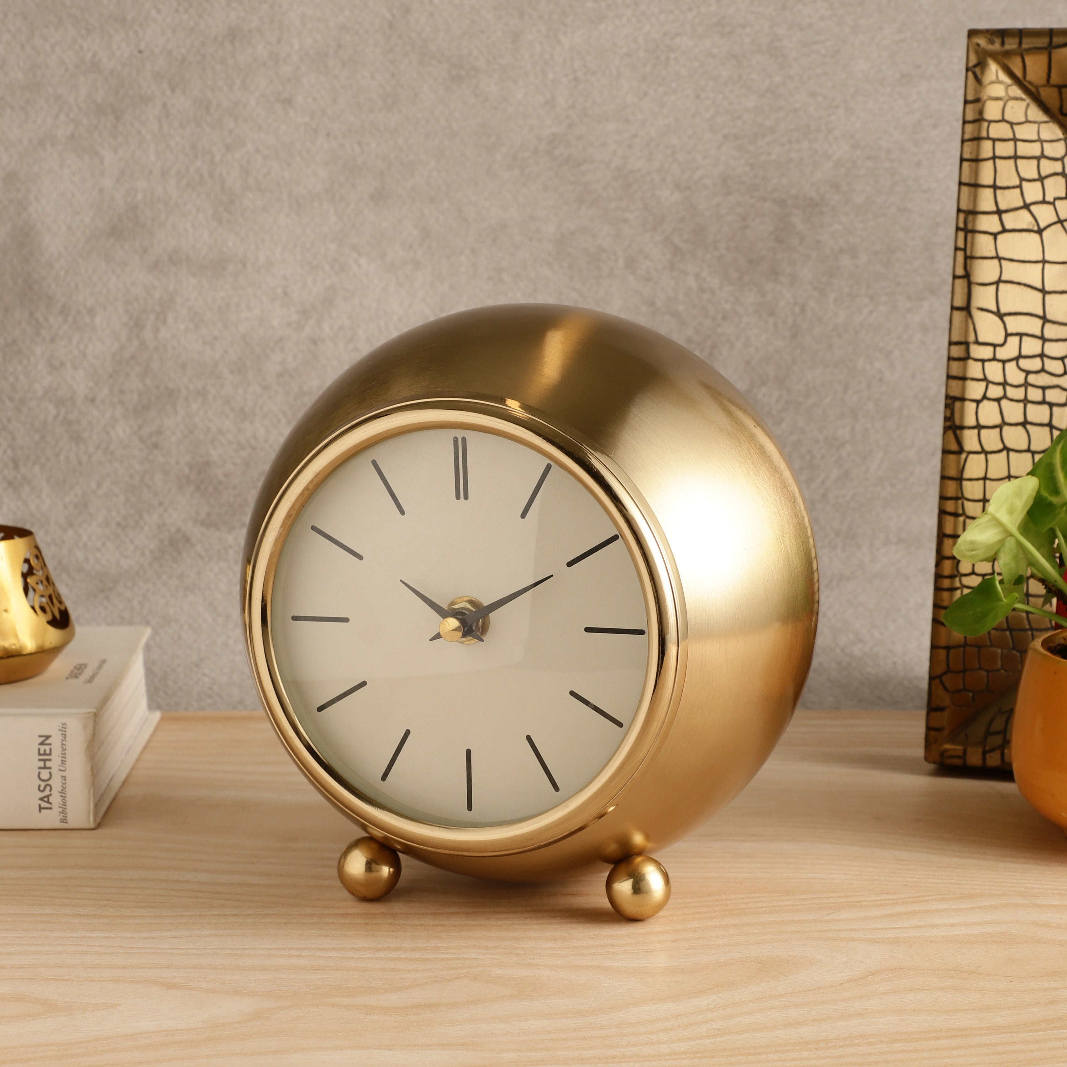 Seraphic Veil Desk Clock