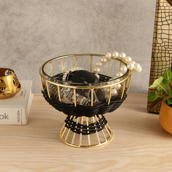 Elowen Bud Small Bowl Gold dimensions