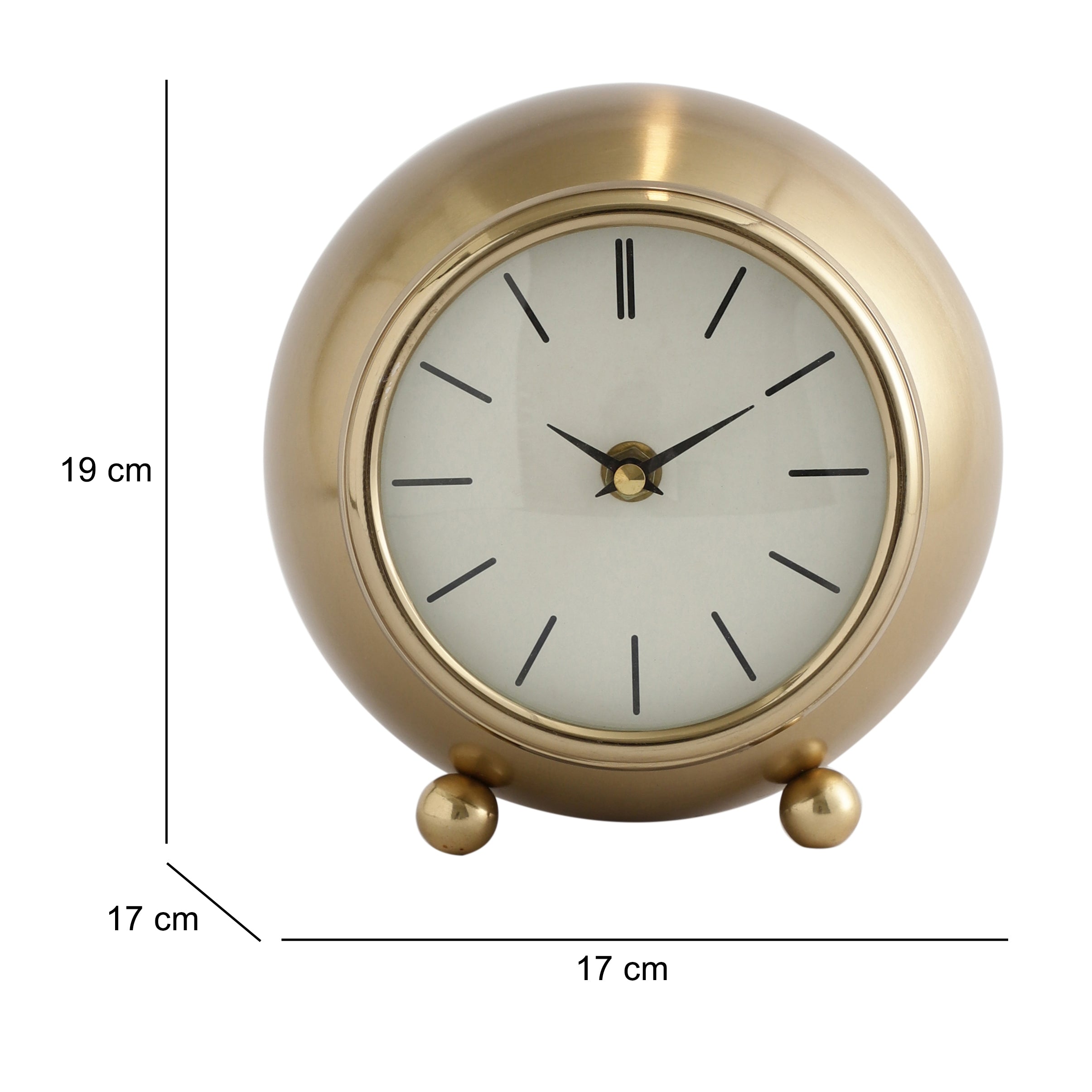 Seraphic Veil Desk Clock
