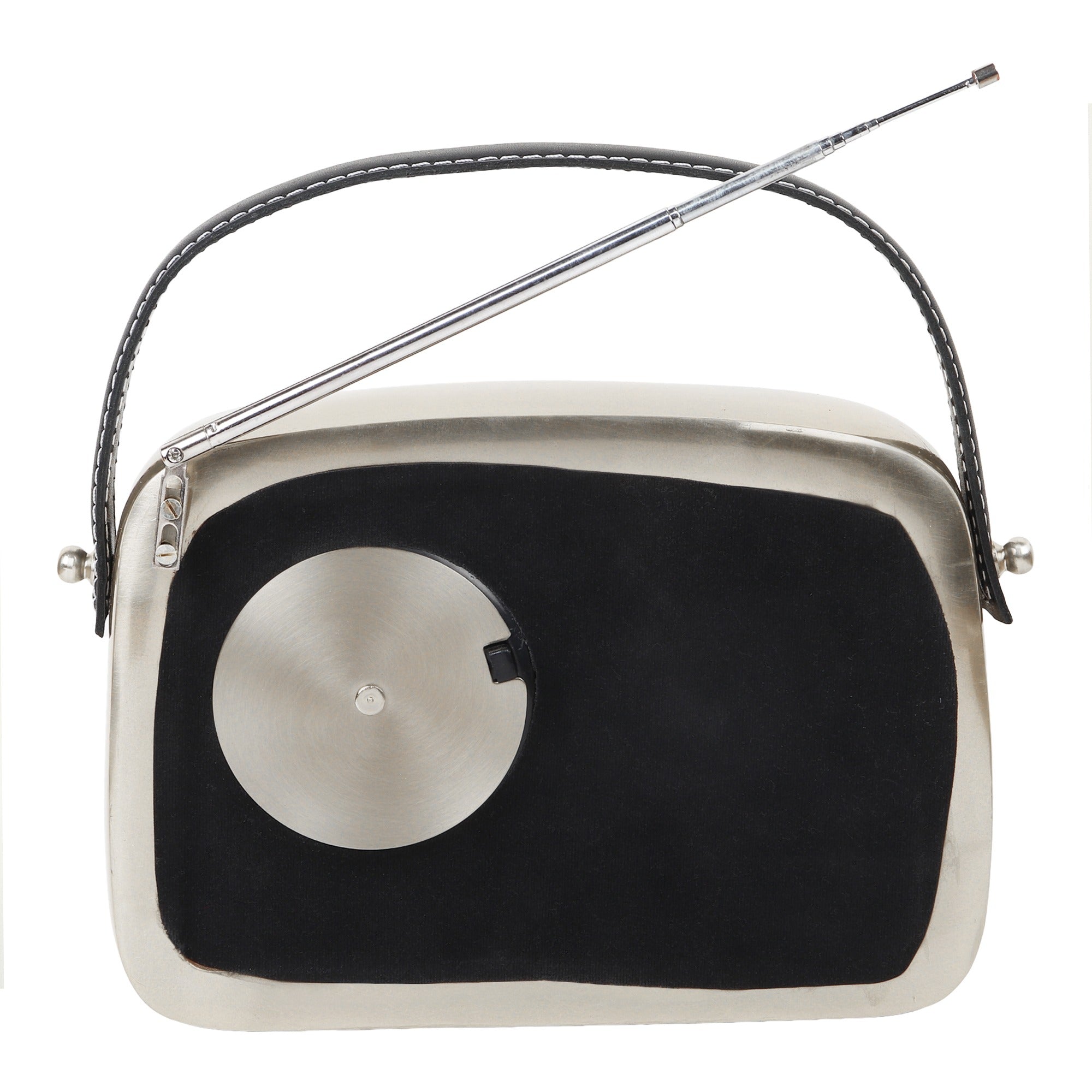 De Massion Melodic Memories Table Clock Silver