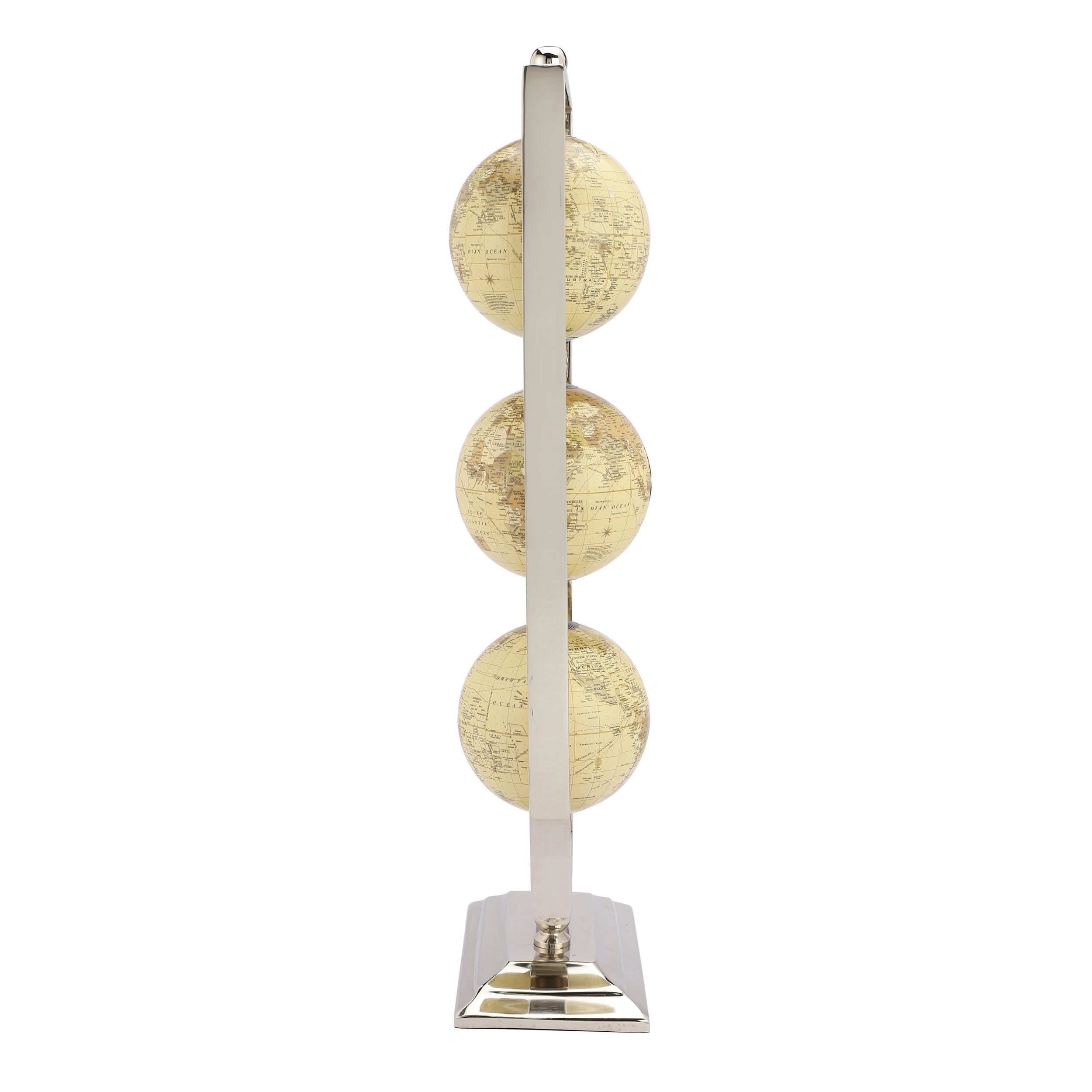 Triple Vertical Globe Stand