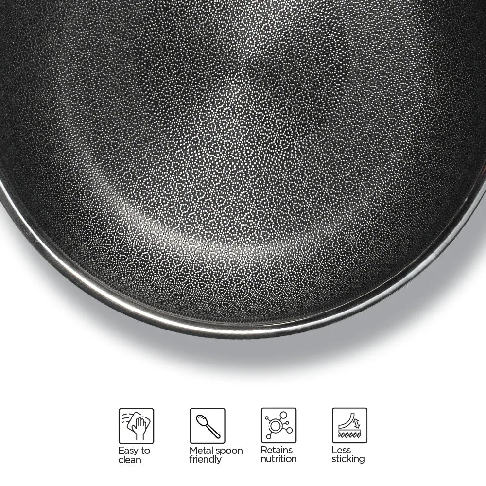 Vida Triply Frypan 24cm Teal with Glass Lid - HomeTown