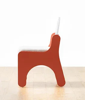 Jigsaw Study Chair in Coral Paradise Colour - HomeTown