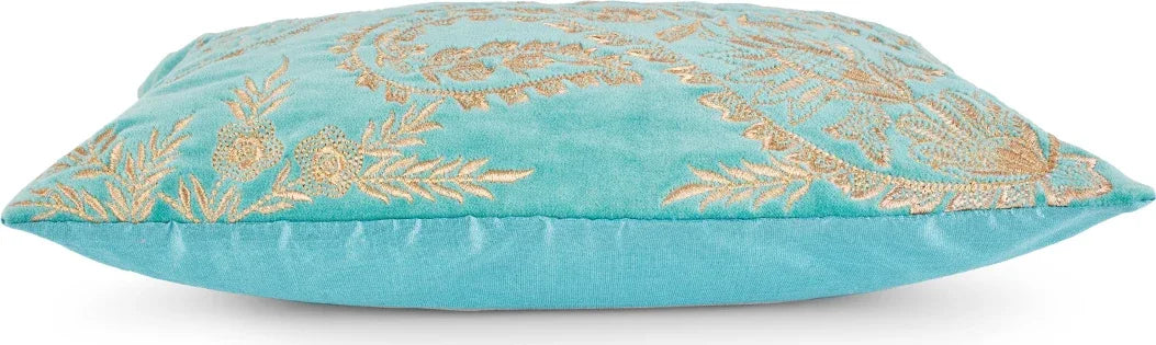 Palace Life Cushion Cover 30x45 Cm in Blue Colour - HomeTown