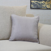Nora Shades  Reversible Solid Cushion Cover 40X40 Cm in Grey Colour