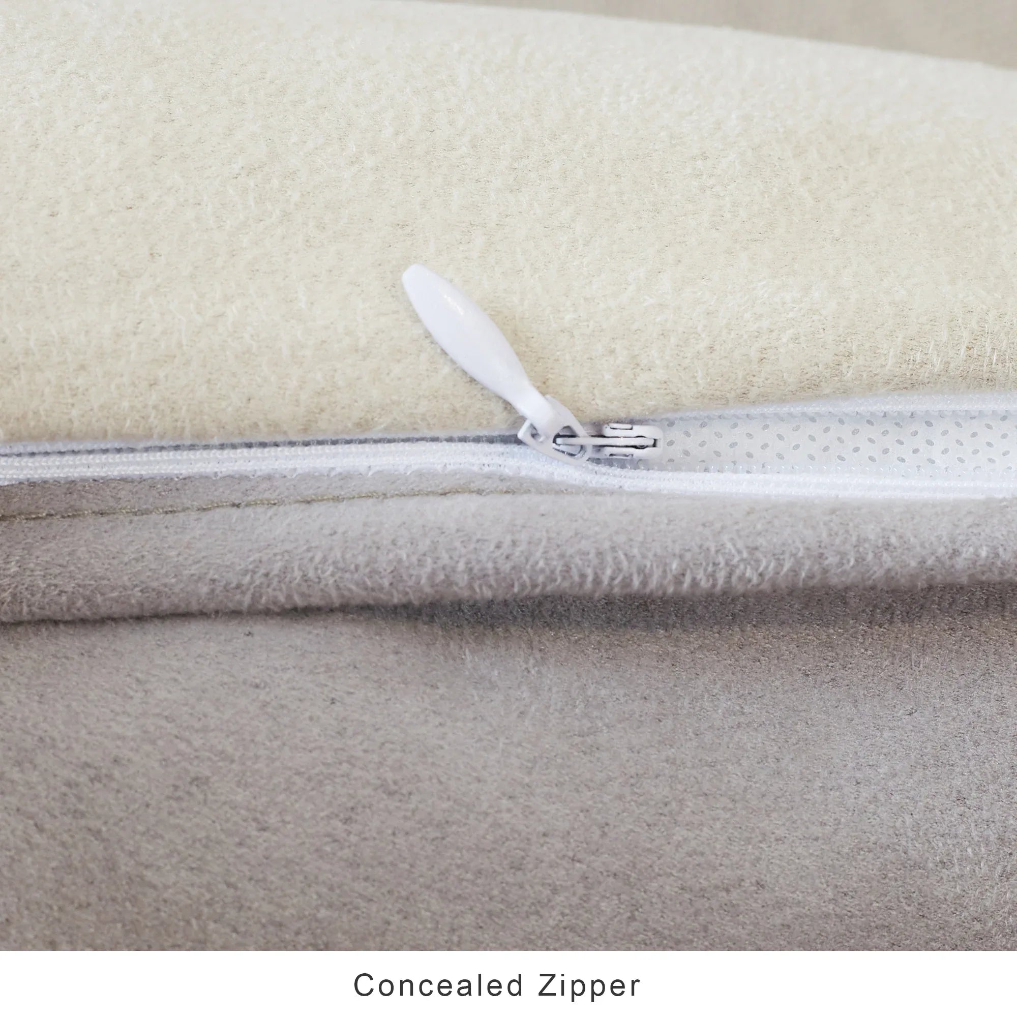 Nora Shades  Reversible Solid Cushion Cover 40X40 Cm in Grey Colour