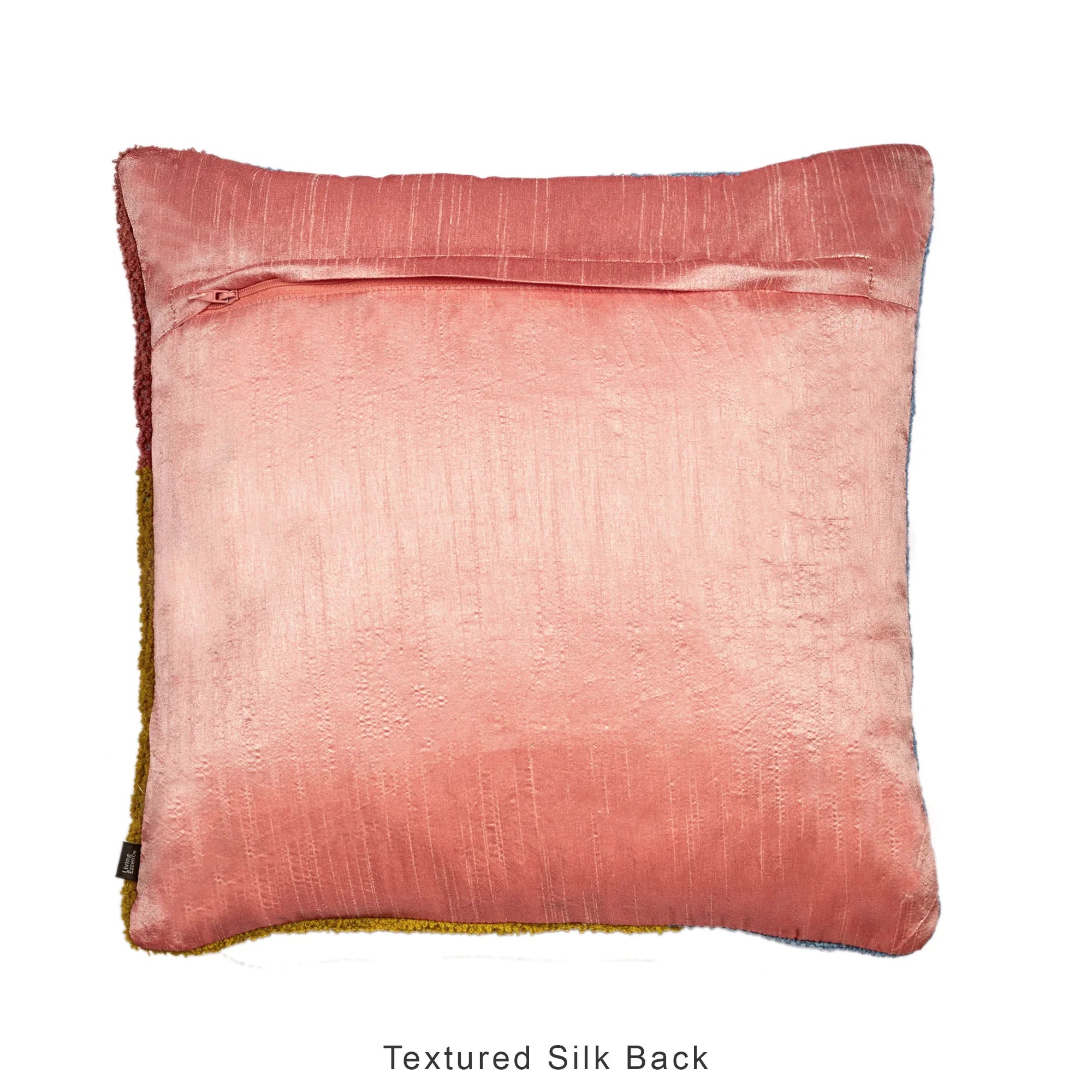 Pop Modern Text Crewel Embroidered Cushion Cover 40x40 Cm in Multi Colour - HomeTown