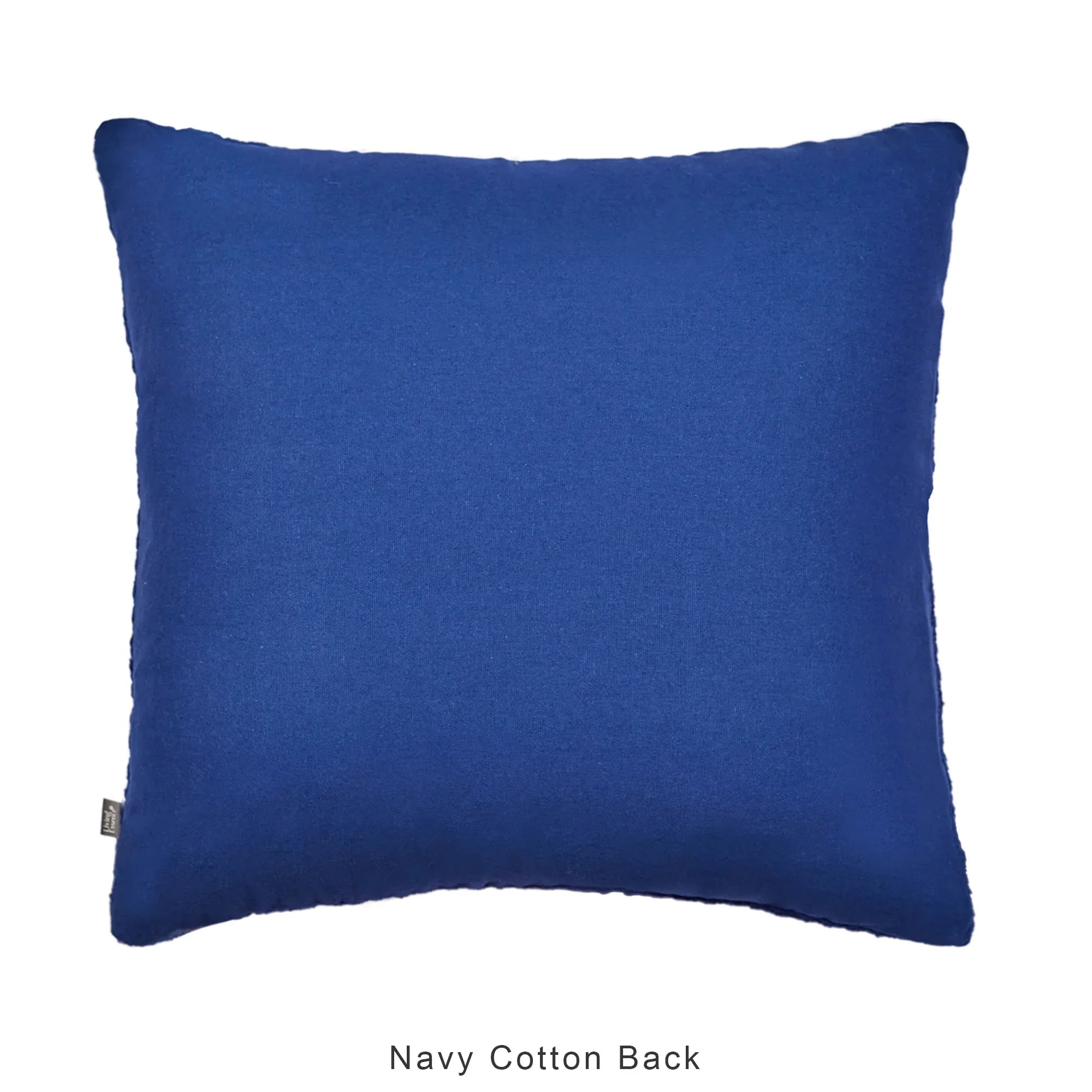 Pop Modern Solid Textured Cushion Cover 45x45 Cm in Navy Colour - HomeTown