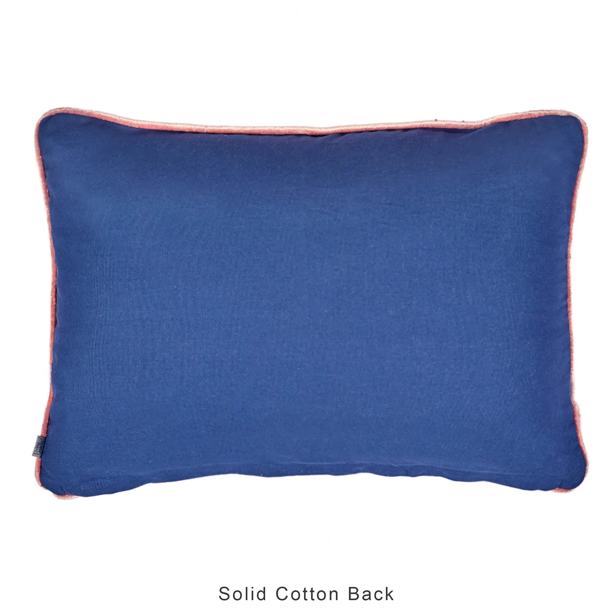 Pop Modern Crewel Embroidered Cushion Cover 35x50 Cm in Multi Colour - HomeTown