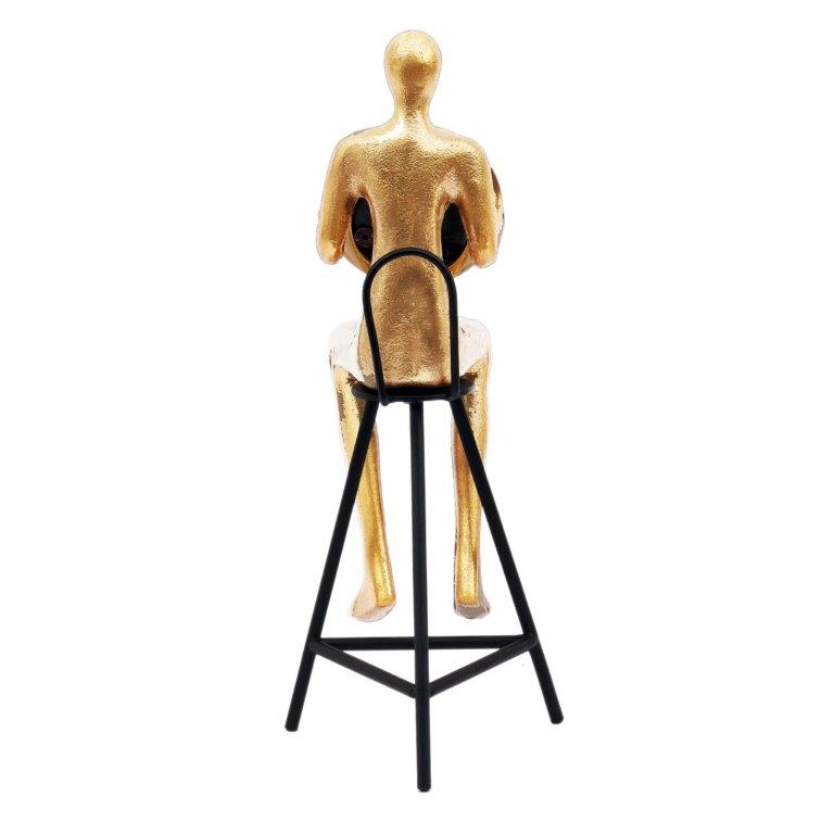 Sitting Man Table Clock
