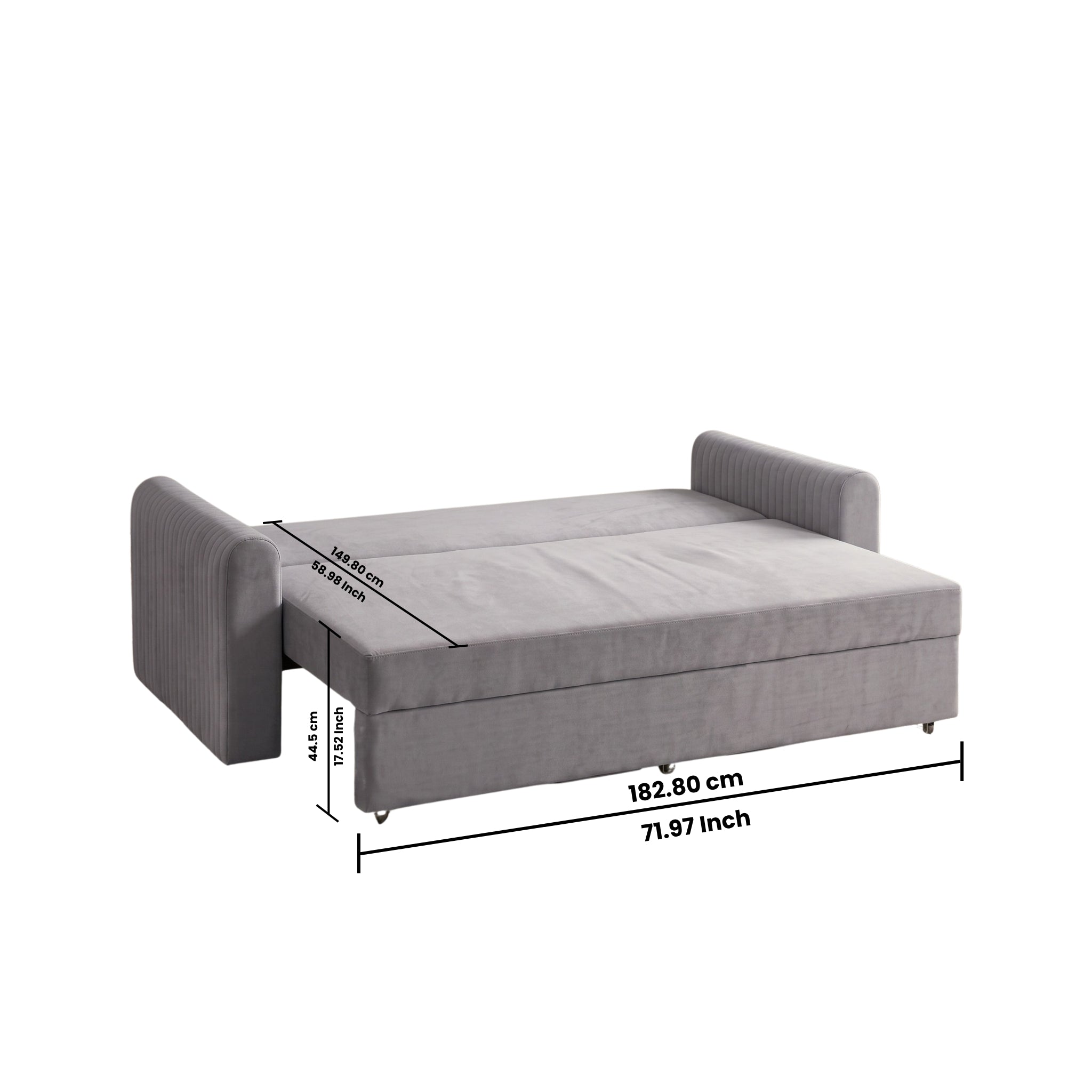 Lavista Sofa Bed Grey
