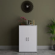 Henley Engineered Wood Multipurpose Cabinet in White Colour - HomeTown