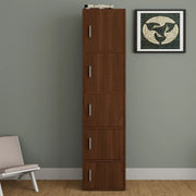 Albert Engineered Wood 5 Tier Cabinet in Oak Colour - HomeTown