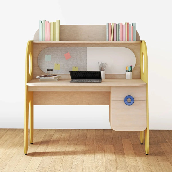 Popstar Study Table in Yellow Colour dimensions