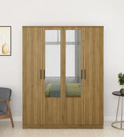 Paula 4 Door Wardrobe With Mirror - HomeTown