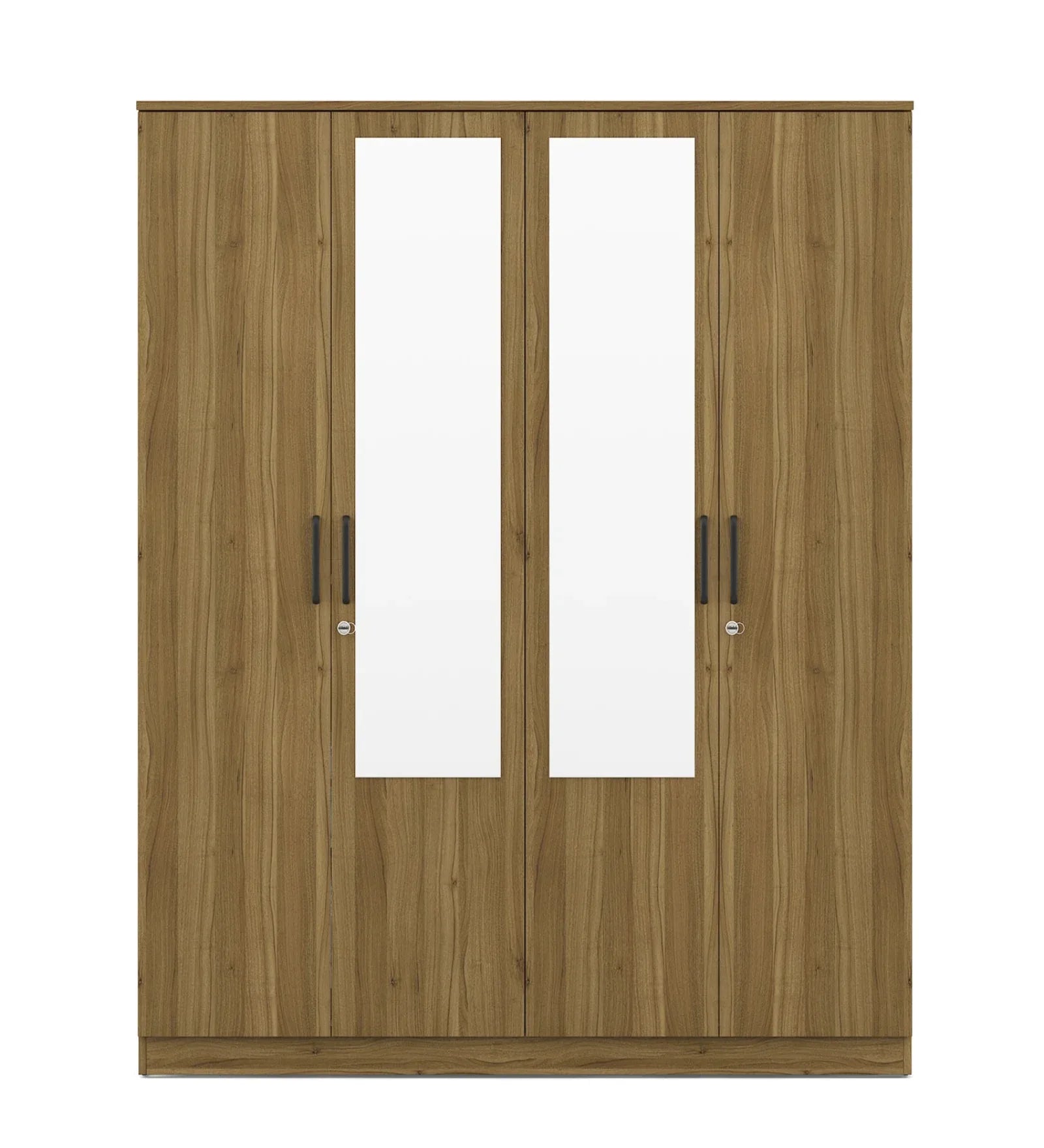 Paula 4 Door Wardrobe With Mirror - HomeTown