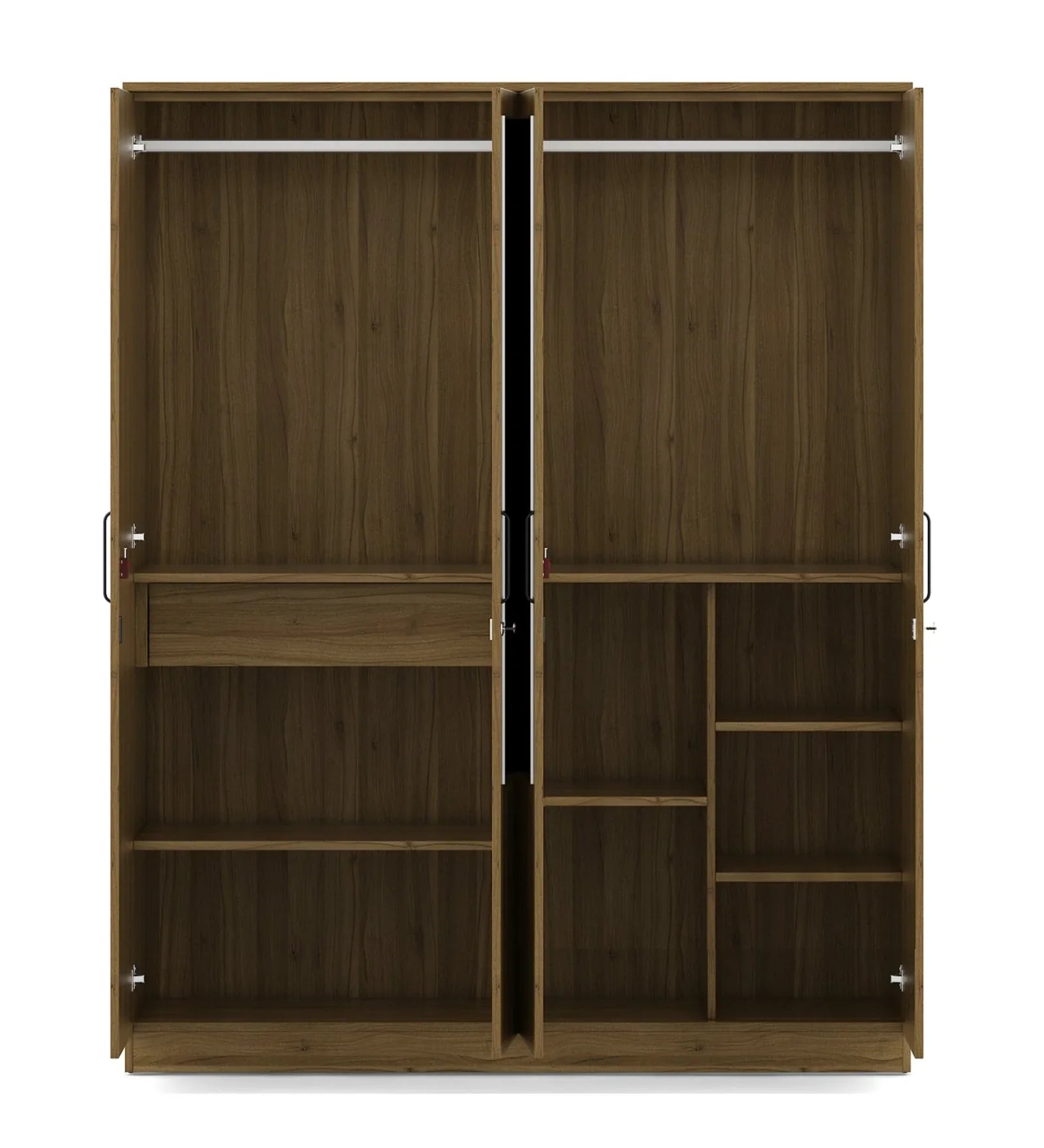 Paula 4 Door Wardrobe With Mirror - HomeTown