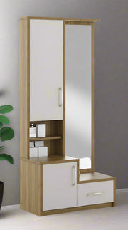 Pearl Dressing Table in Ceramic High Gloss