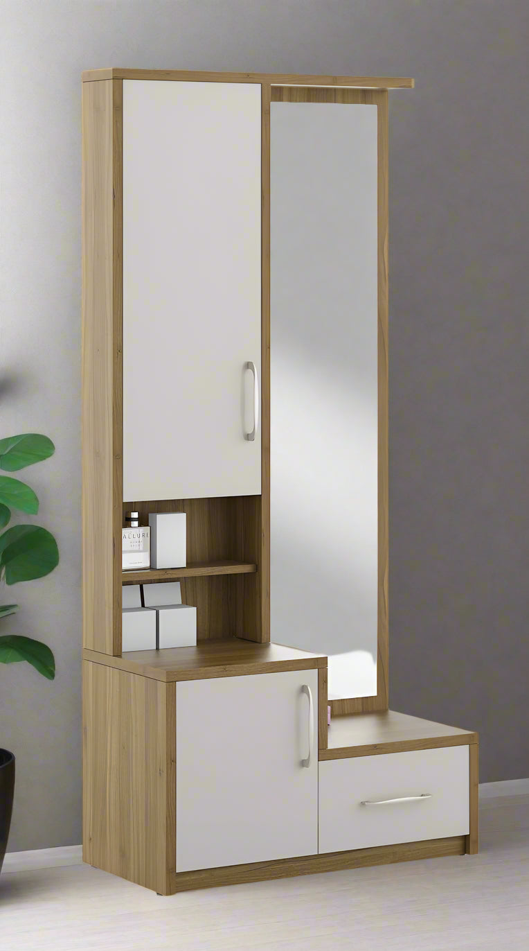 Pearl Dressing Table in Ceramic High Gloss