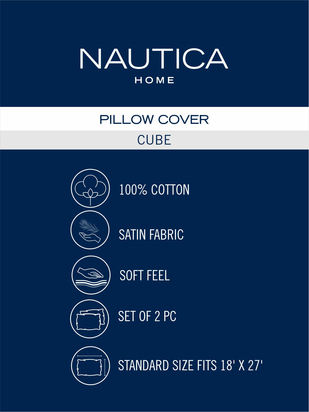 Cube Sis-Bed Linen White