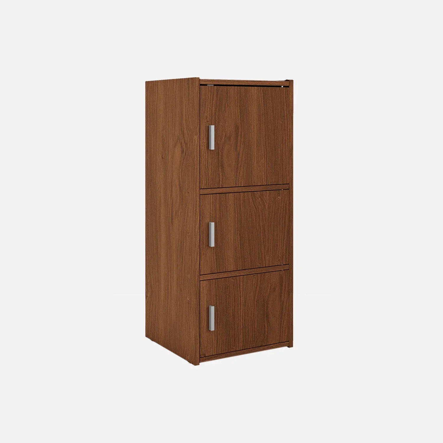 Albert Engineered Wood 3 Tier Cabinet in Oak Colour - HomeTown