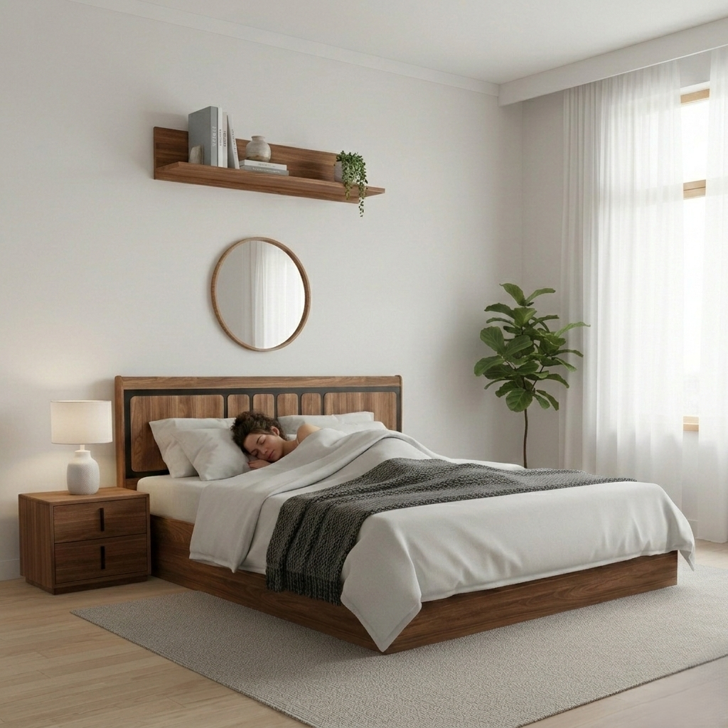 ARCHER NEO QUEEN BED WITH BOX STORAGE