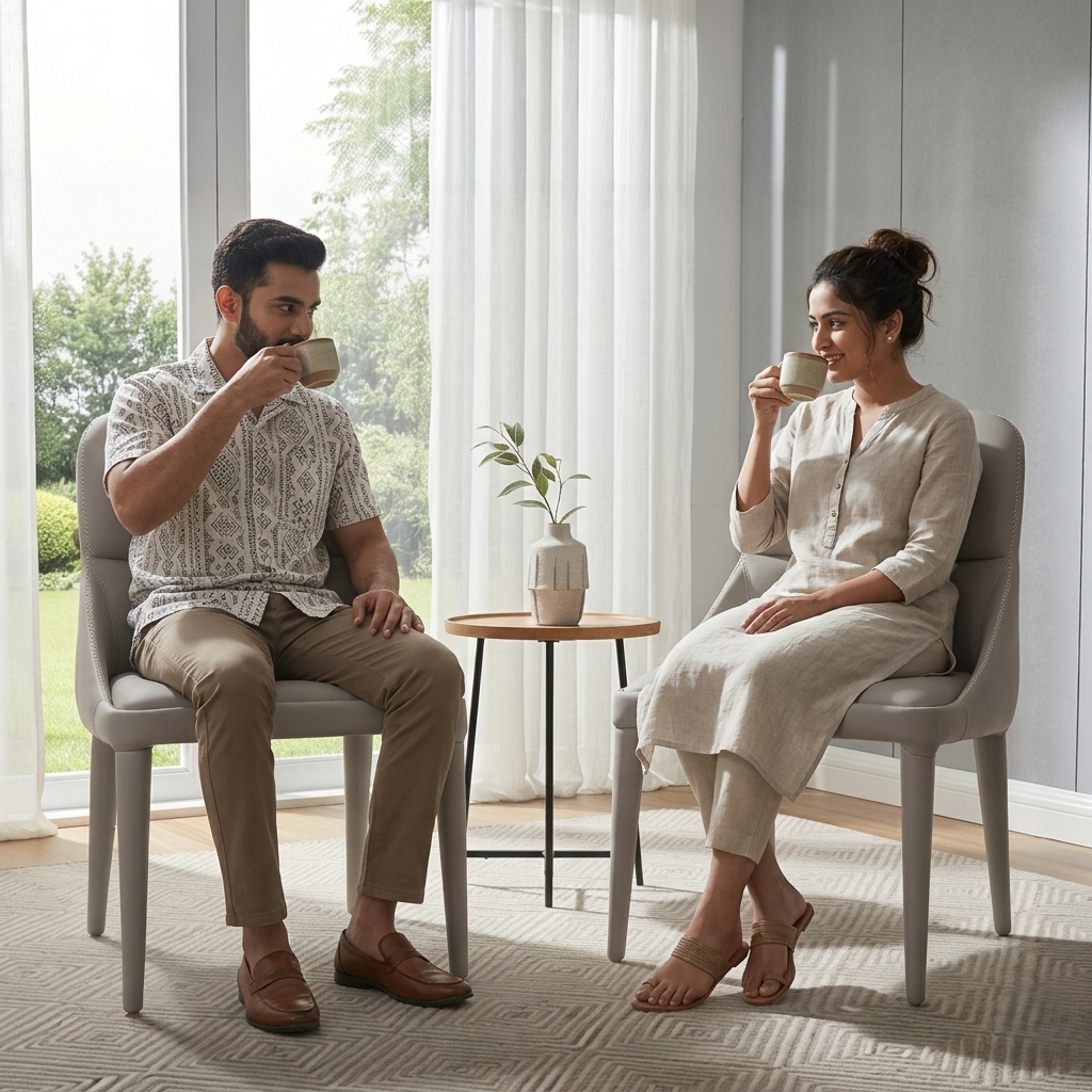 KAIROS DINNING CHAIR SET OF 2 GREY