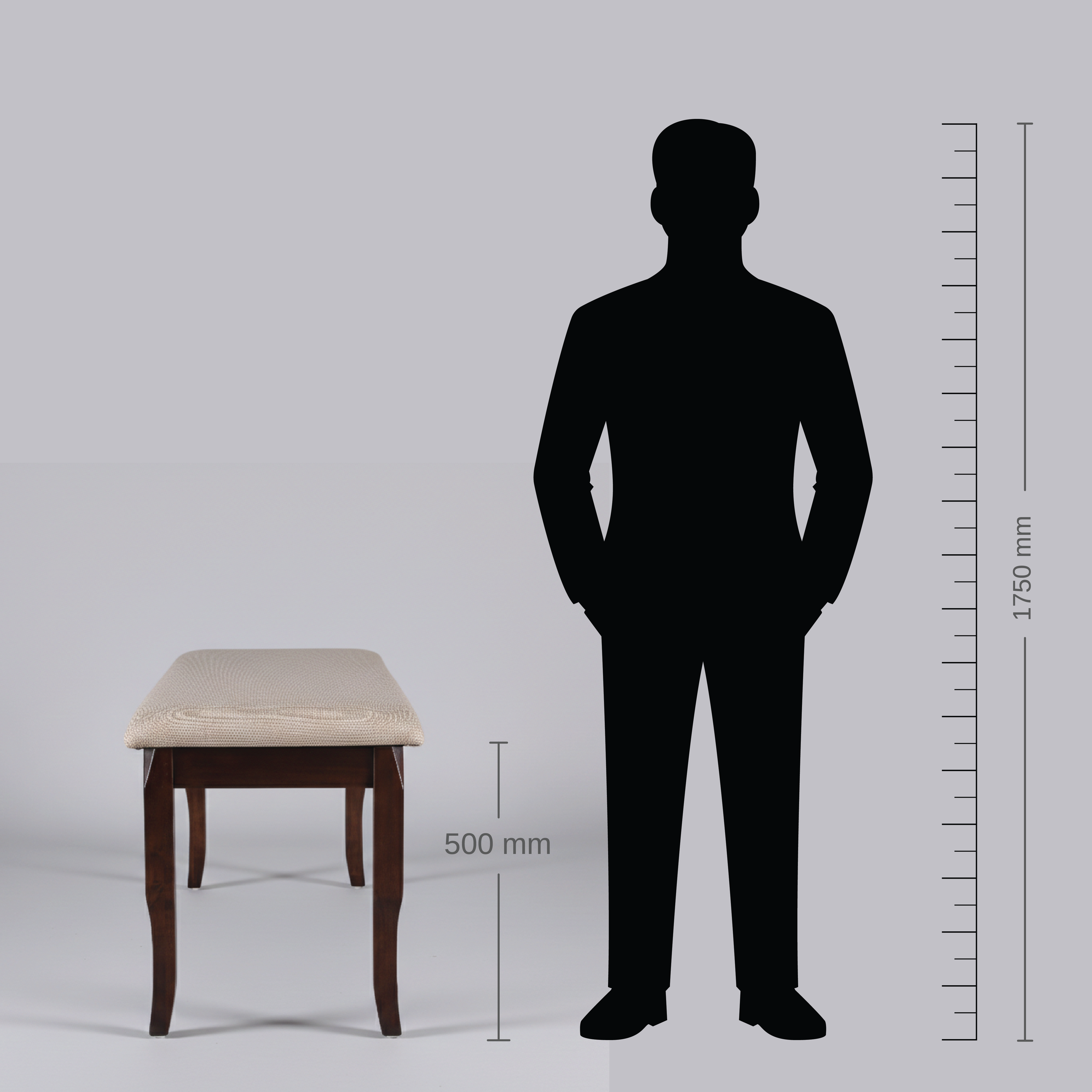 CARDIFF ELITE SW 2 SEATER DINING BENCH