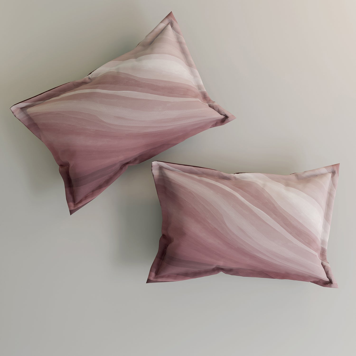 GM 100% Cotton Wine Digital Printed 122TC King Size Bedsheet | 274 x 274 cm