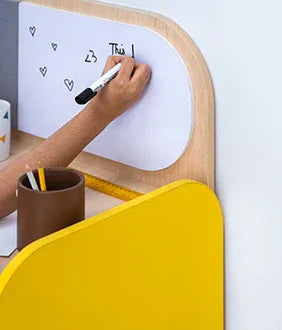 Rockstar  Study Desk in Yellow Colour dimensions